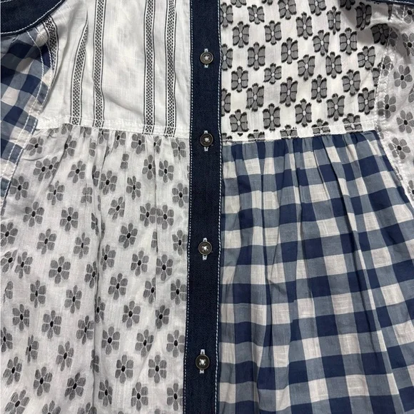 Pilcro Patch Work Tank Top - Picture 2 of 5